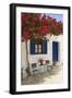 Tavern in Lefkes, Paros Island, Cyclades, Greece-Katja Kreder-Framed Photographic Print