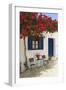 Tavern in Lefkes, Paros Island, Cyclades, Greece-Katja Kreder-Framed Photographic Print