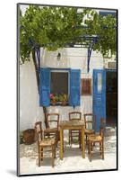 Tavern in Lefkes, Paros Island, Cyclades, Greece-Katja Kreder-Mounted Photographic Print