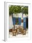 Tavern in Lefkes, Paros Island, Cyclades, Greece-Katja Kreder-Framed Photographic Print