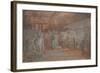 Tavern in Whitechapel, 1869-Gustave Doré-Framed Giclee Print