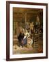 Tavern Interior with Card Players-Jan Havicksz. Steen-Framed Giclee Print