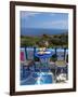 Tavern Near Chora Sfakion, Crete, Greece-Katja Kreder-Framed Photographic Print