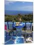 Tavern Near Chora Sfakion, Crete, Greece-Katja Kreder-Mounted Photographic Print
