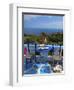 Tavern Near Chora Sfakion, Crete, Greece-Katja Kreder-Framed Photographic Print