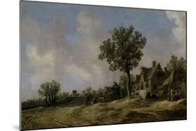 Tavern on a Country Road, 1620-Jan Van Goyen-Mounted Giclee Print