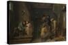 Tavern Scene, C. 1635-Adriaen Brouwer-Stretched Canvas