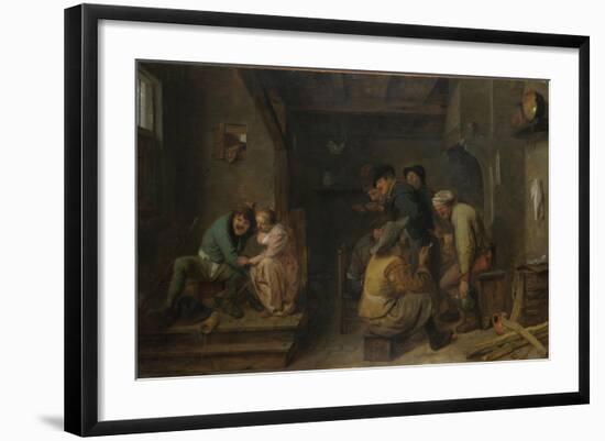 Tavern Scene, C. 1635-Adriaen Brouwer-Framed Giclee Print