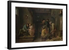 Tavern Scene, C. 1635-Adriaen Brouwer-Framed Giclee Print