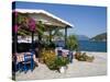 Taverna, Vathi, Meganisi, Ionian Islands, Greek Islands, Greece, Europe-Robert Harding-Stretched Canvas