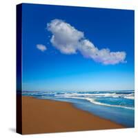 Tavernes De Valldigna Beach Dunes in Valencia of Spain-Naturewolrd-Stretched Canvas