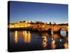 Tavira at Sunset. Algarve, Portugal-Mauricio Abreu-Stretched Canvas