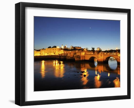 Tavira at Sunset. Algarve, Portugal-Mauricio Abreu-Framed Photographic Print