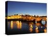 Tavira at Sunset. Algarve, Portugal-Mauricio Abreu-Stretched Canvas