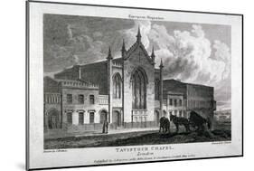 Tavistock Chapel, Tavistock Place, St Pancras, London, 1807-Samuel Rawle-Mounted Giclee Print