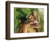 Tavita Manea, Tattooer, Moorea, Society Islands, French Polynesia, South Pacific Islands, Pacific-Sylvain Grandadam-Framed Photographic Print