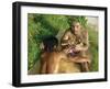 Tavita Manea, Tattooer, Moorea, Society Islands, French Polynesia, South Pacific Islands, Pacific-Sylvain Grandadam-Framed Photographic Print