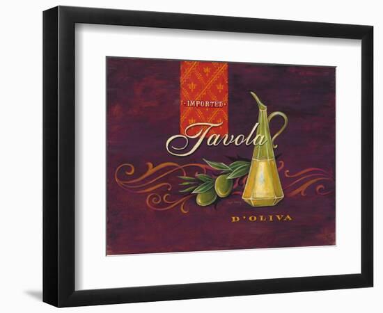 Tavola D'Oliva-Angela Staehling-Framed Art Print