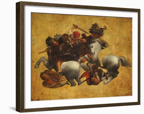 Tavola Doria-Leonardo da Vinci-Framed Giclee Print