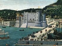 Tavola Strozzi, Detail of Naples-Tavola Strozzi-Stretched Canvas