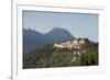 Tawang Buddhist Monastery, Himalayan Hills Beyond, Tawang, Arunachal Pradesh, India, Asia-Annie Owen-Framed Photographic Print