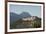 Tawang Buddhist Monastery, Himalayan Hills Beyond, Tawang, Arunachal Pradesh, India, Asia-Annie Owen-Framed Photographic Print