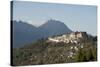 Tawang Buddhist Monastery, Himalayan Hills Beyond, Tawang, Arunachal Pradesh, India, Asia-Annie Owen-Stretched Canvas