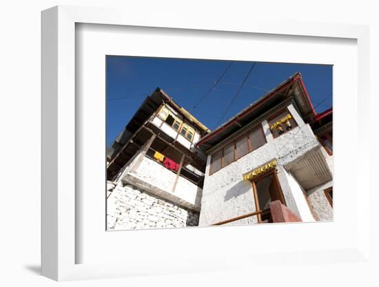 Tawang Buddhist Monastery in Early Morning Sunshine, Tawang, Arunachal Pradesh, India, Asia-Annie Owen-Framed Photographic Print