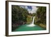 Tawhai Falls, Tongariro National Park, Manawatu-Manganui, North Island, New Zealand-Rainer Mirau-Framed Photographic Print