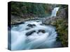 Tawhai Falls, Tongariro National Park, UNESCO World Heritage Site, North Island, New Zealand, Pacif-Ben Pipe-Stretched Canvas