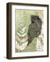 Tawny Frog Mouth-Trudy Rice-Framed Art Print