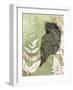 Tawny Frog Mouth-Trudy Rice-Framed Art Print