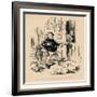 'Tax Collecting in the reign of Edward the First', c1860, (c1860)-John Leech-Framed Giclee Print