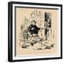 'Tax Collecting in the reign of Edward the First', c1860, (c1860)-John Leech-Framed Giclee Print