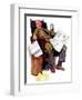 "Tax Deadline,"March 19, 1938-John Newton Howitt-Framed Giclee Print