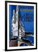 Taxameter A Welti-Furrer AG, Zurich-Morach-Framed Art Print