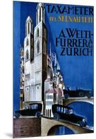 Taxameter A Welti-Furrer AG, Zurich-Morach-Mounted Art Print