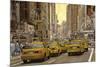 Taxi a New York-Guido Borelli-Mounted Giclee Print