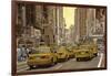 Taxi a New York-Guido Borelli-Framed Giclee Print