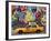 Taxi and mural painting in Soho, NYC-Michel Setboun-Framed Giclee Print