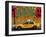 Taxi and mural painting, NYC-Michel Setboun-Framed Giclee Print