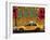 Taxi and mural painting, NYC-Michel Setboun-Framed Giclee Print