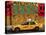 Taxi and mural painting, NYC-Michel Setboun-Stretched Canvas