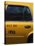 Taxi Cab, Manhattan, New York City, New York, USA-Amanda Hall-Stretched Canvas