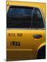 Taxi Cab, Manhattan, New York City, New York, USA-Amanda Hall-Mounted Photographic Print