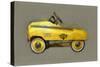 Taxi Cab Pedal Car-Michelle Calkins-Stretched Canvas