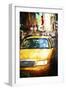 Taxi cab-Philippe Hugonnard-Framed Giclee Print