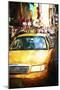 Taxi cab-Philippe Hugonnard-Mounted Giclee Print