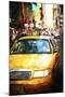 Taxi cab-Philippe Hugonnard-Mounted Giclee Print