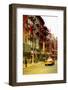 Taxi Cabs - Chinatown - Yellow Cabs - Manhattan - New York City - United States-Philippe Hugonnard-Framed Photographic Print